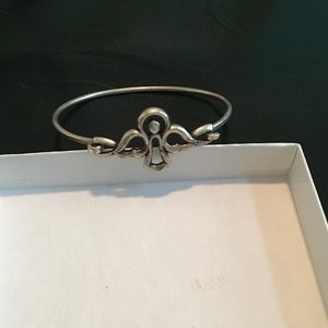 James Avery angel cuff bracelet silver